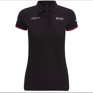 Porsche driver selection motor sport women’s polo